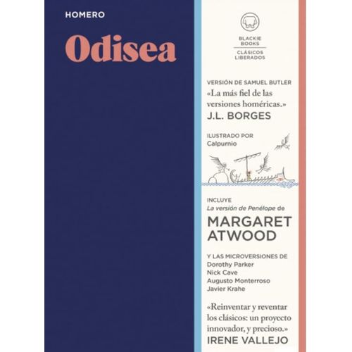LIBRO LA ODISEA - HOMERO - CLASICOS LIBERADOS BLACKIE BOOKS
