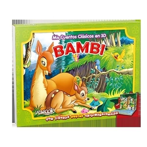 LIBRO BAMBI - MIS CUENTOS CLASICOS EN 3D (POP-UP) LIBRO BAMBI - MIS CUENTOS CLASICOS EN 3D (POP-UP)