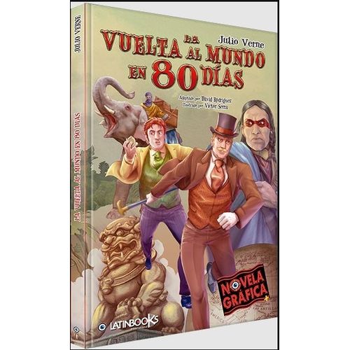 LA VUELTA AL MUNDO EN 80 DIAS - NOVELA GRAFICA +