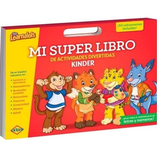 MI SUPERLIBRO DE ACTIVIDADES DIVERTIDAS - KINDER + 60 STICKE