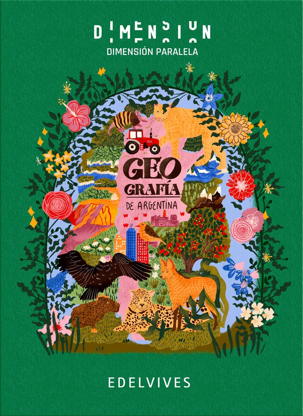 GEOGRAFIA DE LA ARGENTINA - DIMENSION PARALELA - EDELVIVES