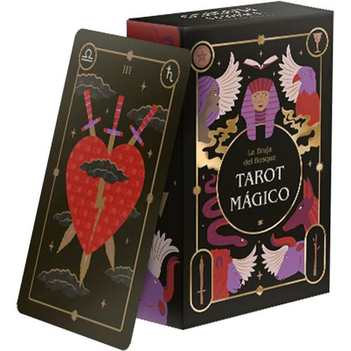 TAROT MAGICO - LA BRUJA DEL BOSQUE - LIBRO + CARTAS - SQUIRE