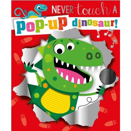 NEVER TOUCH A POP-UP DINOSAUR