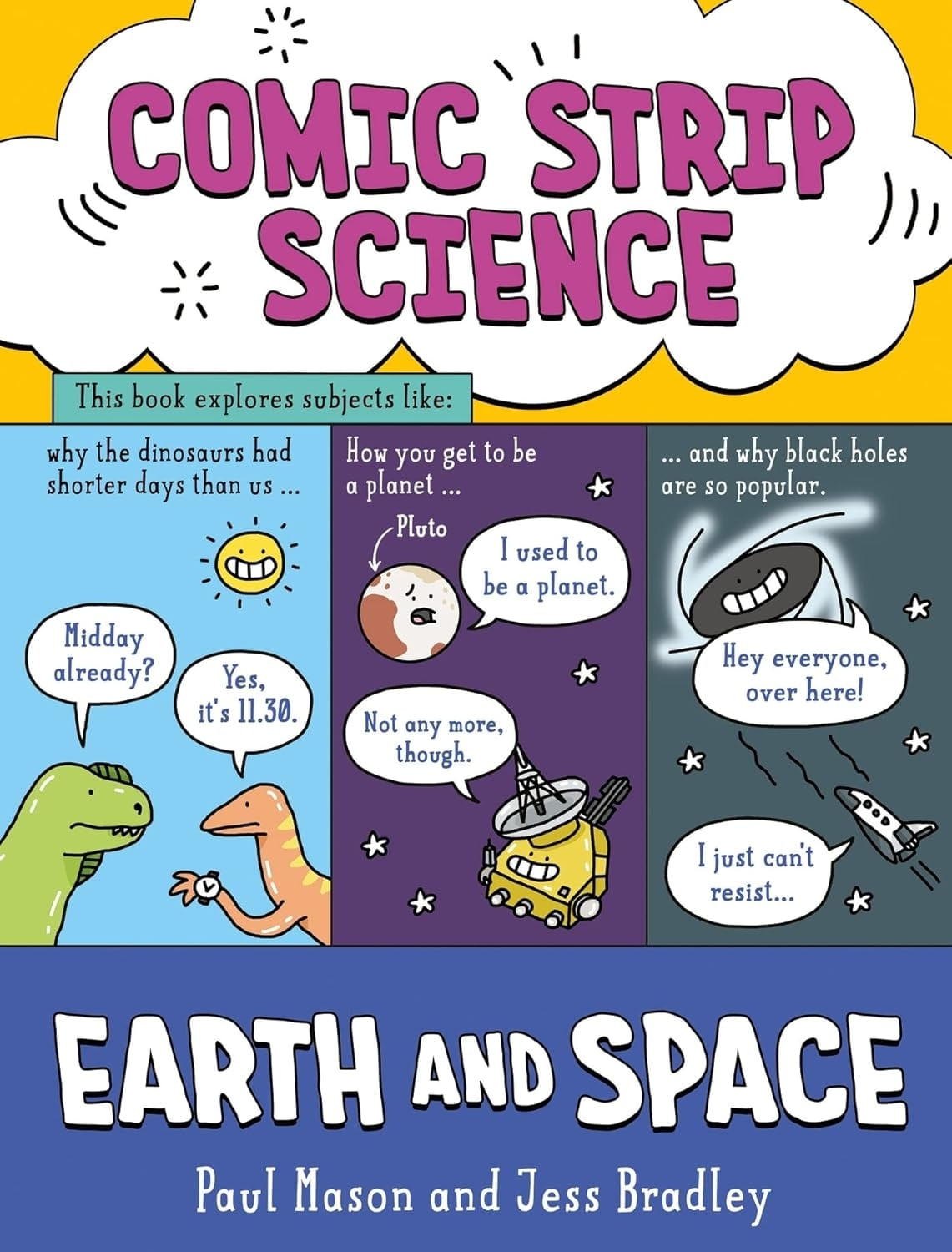 EARTH AND SPACE - COMIC STRIP SCIENCE - MASON