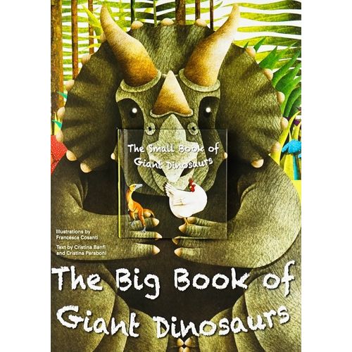THE BIG BOOK OF GIANT DINOSAURS + THE LITTLE BOOK OF GIANT D