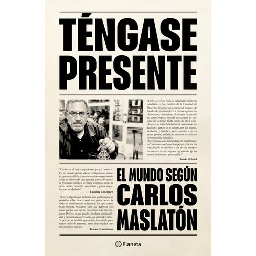 TENGASE PRESENTE - CARLOS MASLATON