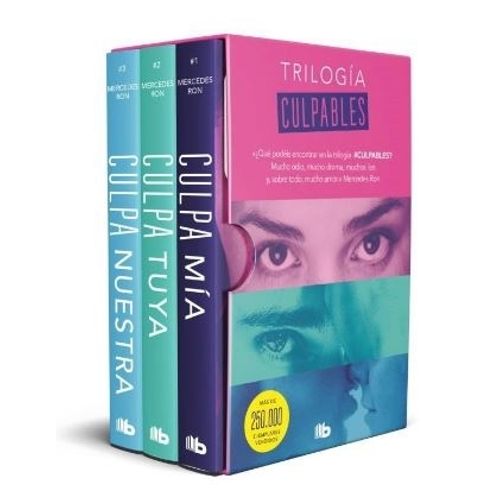 TRILOGIA CULPABLES - ESTUCHE CON 3 LIBROS - RON MERCEDES