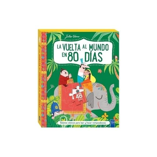 LA VUELTA AL MUNDO EN 80 DIAS - CUENTOS CON ROMPECABEZAS