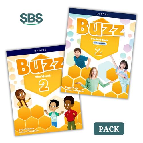 BUZZ 2 - STUDENT'S BOOK W/DIGITAL PACK + WORKBOOK - 2 LIBROS