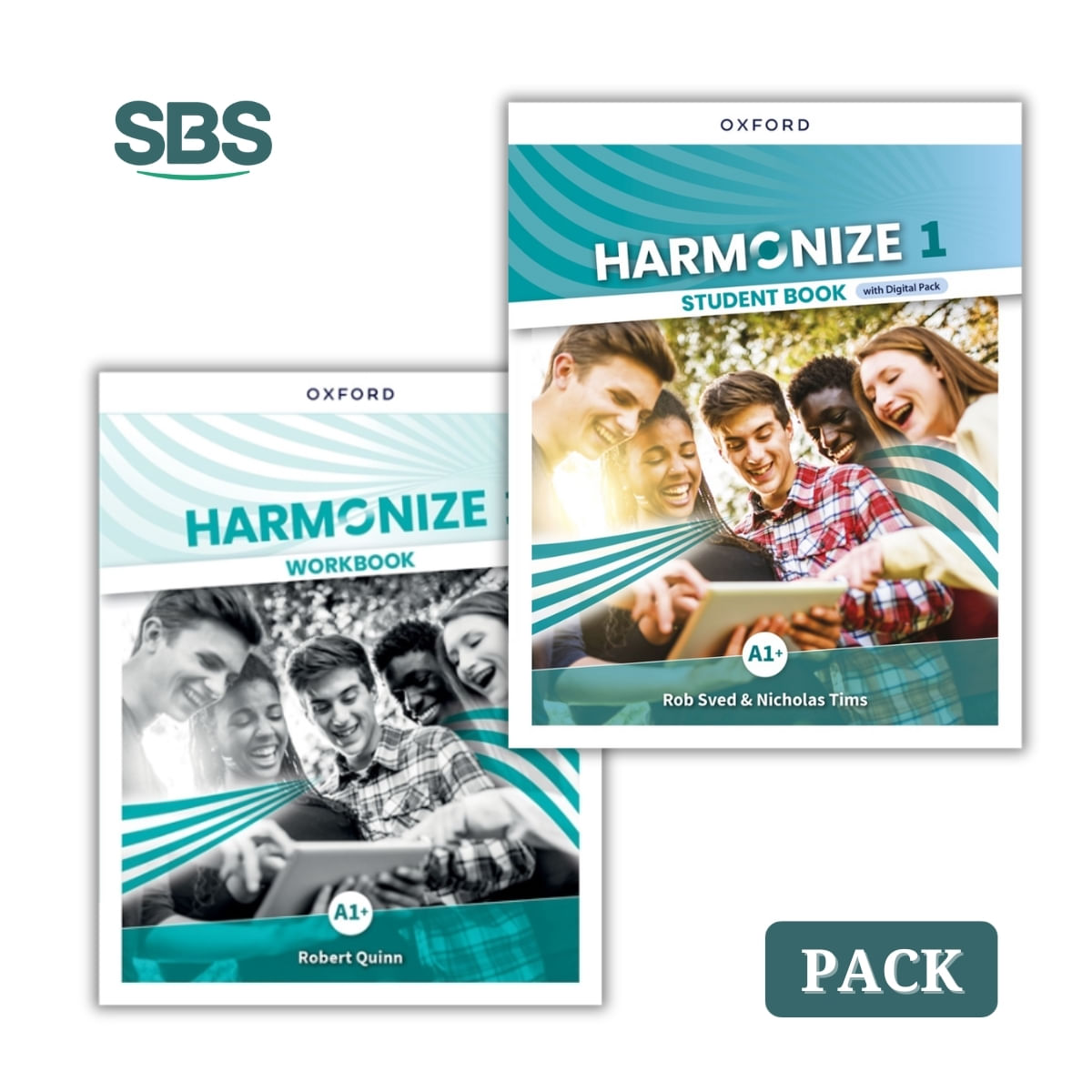 HARMONIZE 1 - SB WITH DIGITAL PACK + WB - 2 LIBROS