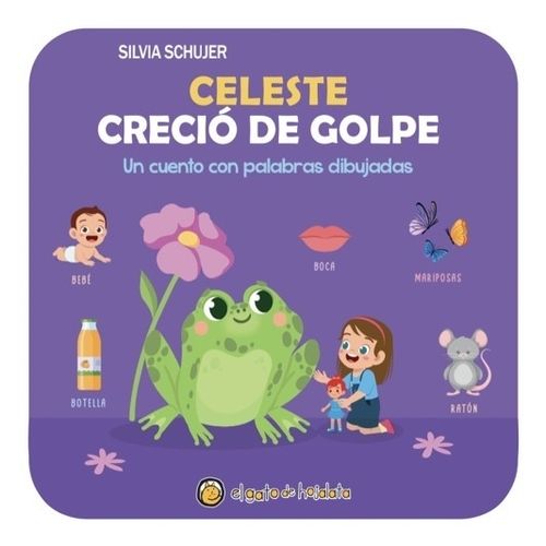CELESTE CRECIO DE GOLPE - PALABRAS DIBUJADAS - MAYUSCULA