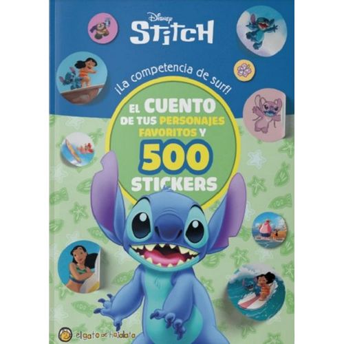 ¡LA COMPETENCIA DE SURF! - LILO Y STITCH - MUNDO DE STICKERS