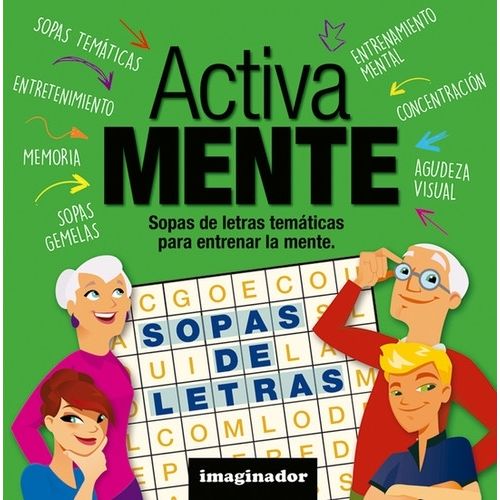 ACTIVA MENTE SOPAS DE LETRAS - ESTEBAN H. LOFRET