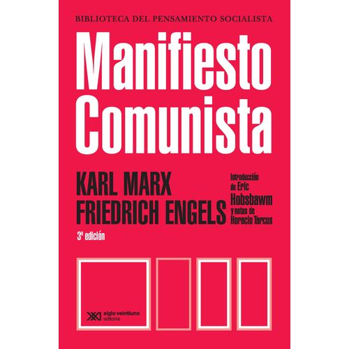MANIFIESTO COMUNISTA 2DA EDICIÓN