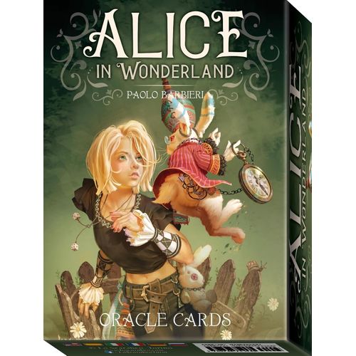 ALICE IN WONDERLAND ORACULO - LIBRO + 36 CARTAS - PABLO BARB