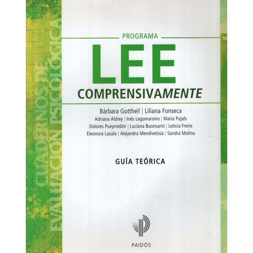 LEE COMPRENSIVAMENTE - GUIA TEORICA