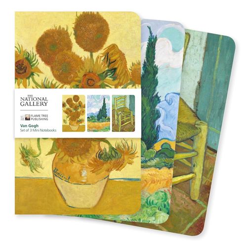 VAN GOGH - SET OF 3 MINI NOTEBOOKS