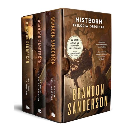 ESTUCHE TRILOGIA ORIGINAL MISTBORN - BRANDON SANDERSON
