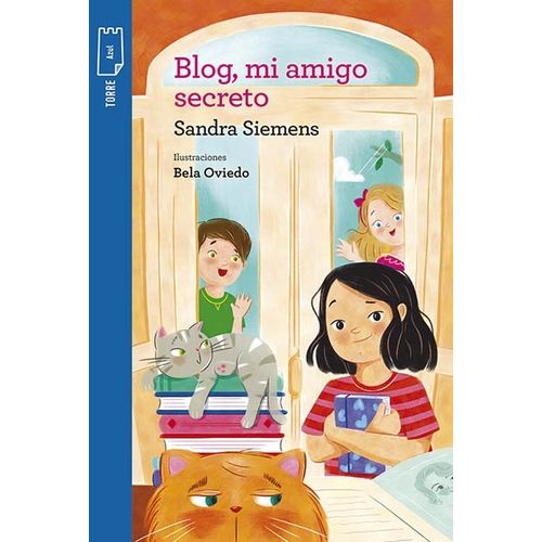 BLOG, MI AMIGO SECRETO - TORRE DE PAPEL AZUL - SANDRA SIEMEN