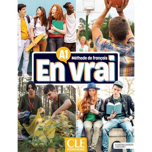 EN VRAI A1 - LIVRE D'ELEVE + AUDIO EN LIGNE - CORTINA SAGRED