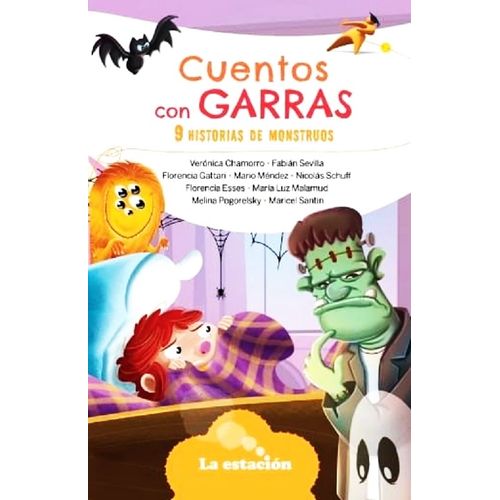 CUENTOS CON GARRAS - 9 HISTORIAS DE MONSTRUOS - MHL NARANJA