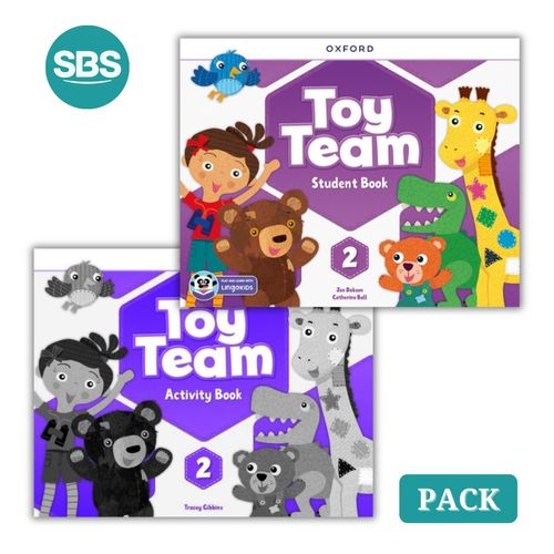 TOY TEAM 2 - STUDENT'S BOOK + WORKBOOK - 2 LIBROS