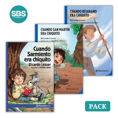 CUANDO ERA CHIQUITO - BELGRANO + SAN MARTIN + SARMIENTO - 3