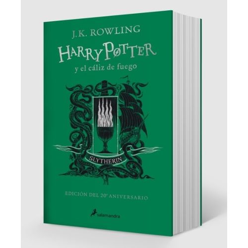 HARRY POTTER IV Y EL CALIZ DE FUEGO - SLYTHERIN (20°ANIV.) J