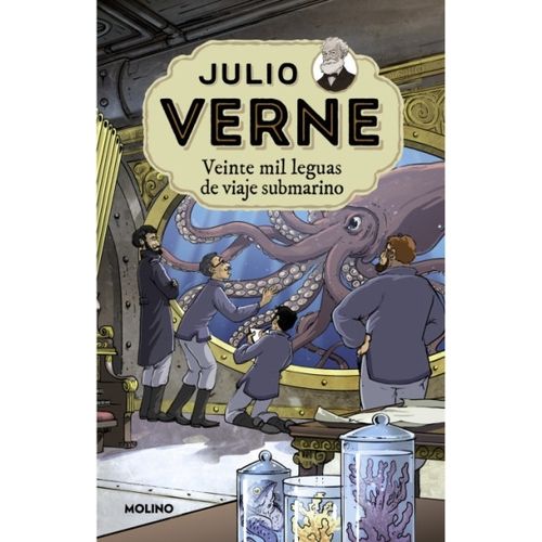 VEINTE MIL LEGUAS DE VIAJE SUBMARINO - JULIO VERNE