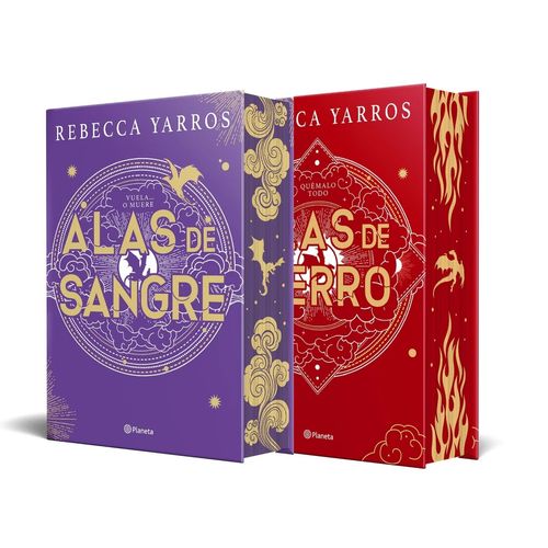 EMPIREO - ALAS DE SANGRE + ALAS DE HIERRO - 2 LIBROS - REBEC