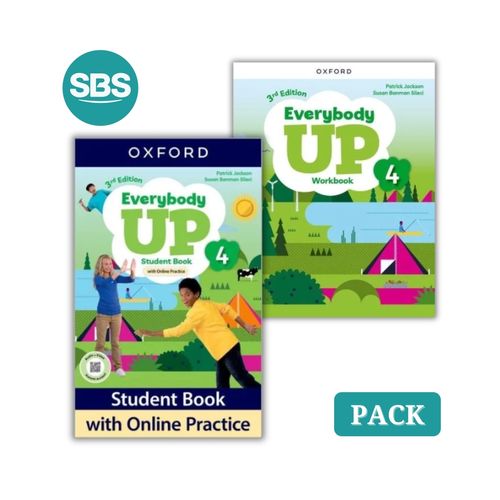 EVERYBODY UP 4 - STUDENT'S BOOK + WORKBOOK