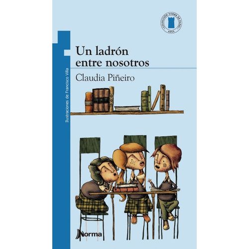 UN LADRON ENTRE NOSOTROS - TORRE DE PAPEL AZUL