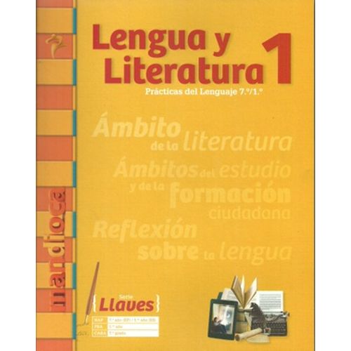 LENGUA Y LITERATURA 1 - SERIE LLAVES 7 /1 - LIBRO + CODIGO D