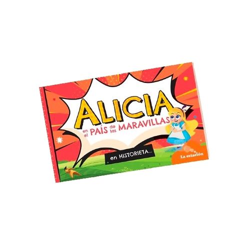 ALICIA EN HISTORIETA - MHL NARANJA