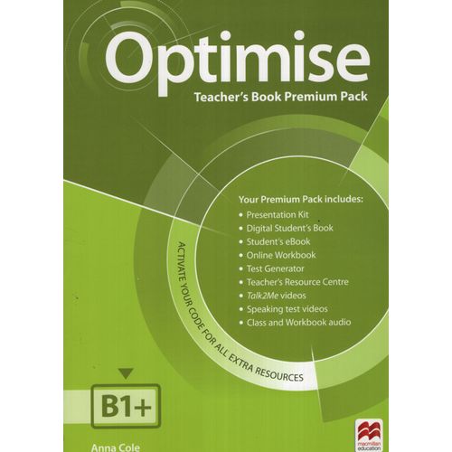 OPIMISE B1+ - TEACHER'S BOOK PREMIUM PACK