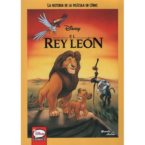 LIBRO EL REY LEON -  LA HISTORIA DE LA PELICULA EN COMIC