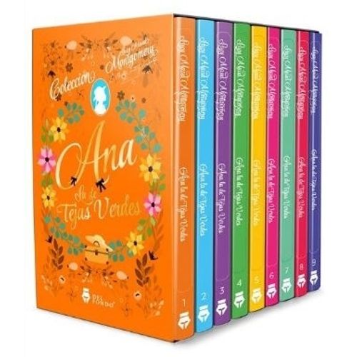 COLECCION ANA LA DE LAS TEJAS VERDES - BOX SET 9 LIBROS