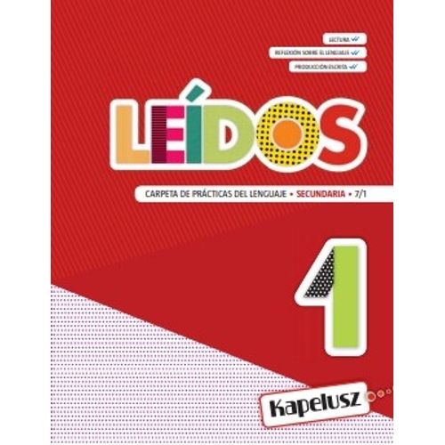LEIDOS 1 (7/1) - CARPETA DE PRACTICAS DEL LENGUAJE (SECUNDAR