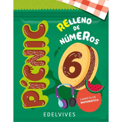 PICNIC 6 - CARPETA DE MATEMATICA - RELLENO DE NUMEROS