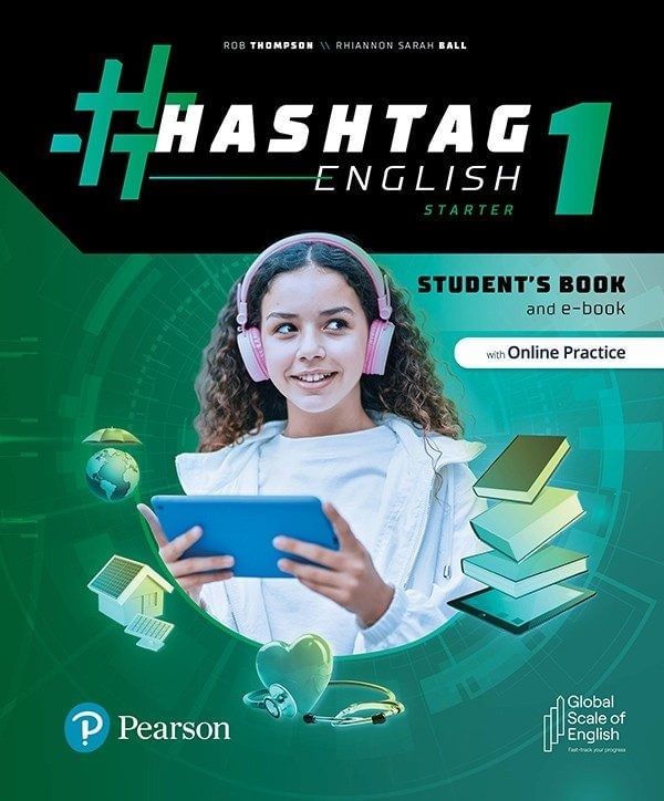 HASHTAG ENGLISH 1 STARTER - STUDENT'S BOOK AND E-BOOK + ONLI