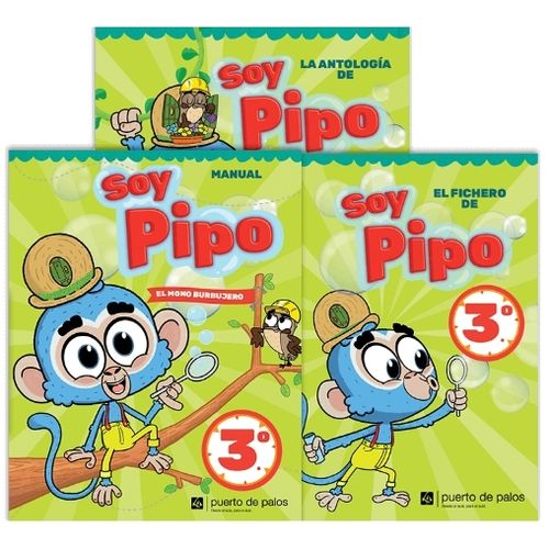 SOY PIPO 3 - EL MONO BURBUJERO - AREAS INTEGRADAS PACK