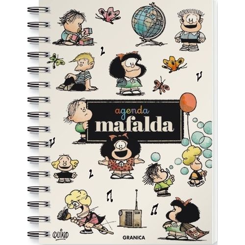 AGENDA PERPETUA - MAFALDA - PERSONAJES (BLANCA)
