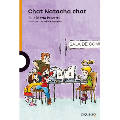CHAT NATACHA CHAT - LOQUELEO NARANJA