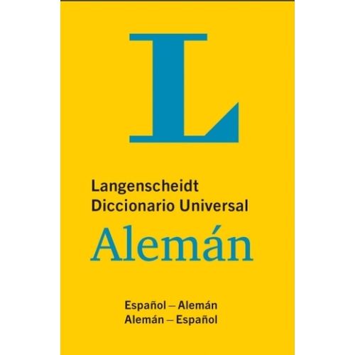 LANGENSCHEIDT DICCIONARIO UNIVERSAL ALEMAN ESPAÑOL/ALEMAN-AL