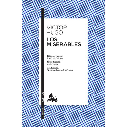 LIBRO LOS MISERABLES - VICTOR HUGO