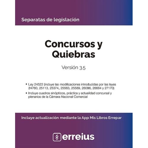 CONCURSOS Y QUIEBRAS - VERSION 3.5