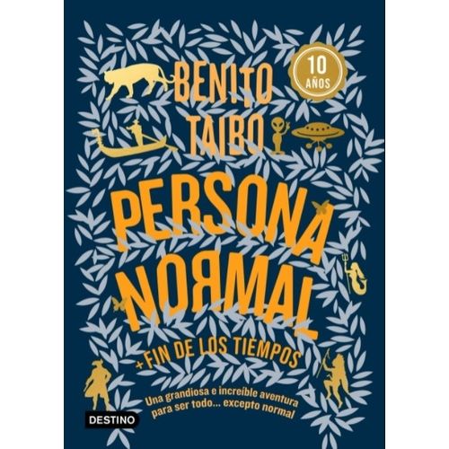 LIBRO PERSONA NORMAL TAPA AZUL - BENITO TAIBO