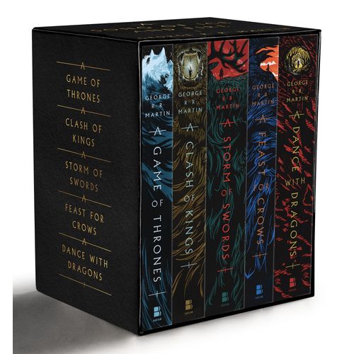 GEORGE R. R. MARTIN'S A GAME OF THRONES 5-BOOK BOXED SET (SO