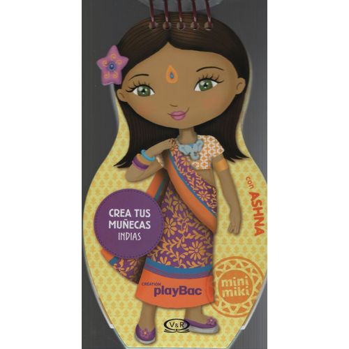 CREA TUS MUÑECAS INDIAS - ASHNA - MIKI NINI CREA TUS MUÑECAS INDIAS - ASHNA - MIKI NINI