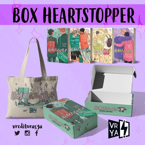 HEARTSTOPPER PACK VOL. 1 AL 4 CON ESTUCHE - ALICE OSEMAN